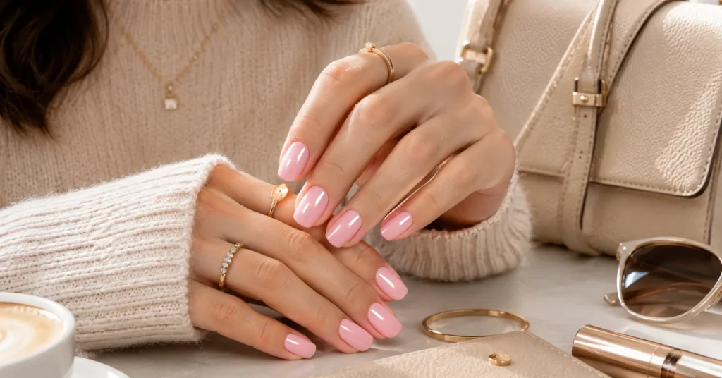 Baby Pink Nails: Trendy Designs Every Fashion Lover Needs 8 Baby Pink Nails for chic everyday style and effortless elegance