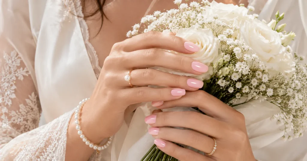Baby Pink Nails: Trendy Designs Every Fashion Lover Needs 11 Baby Pink Nails for weddings, bridal events, and elegant celebrations