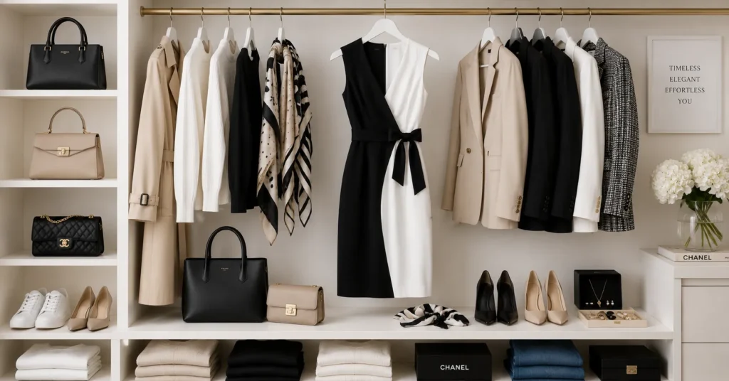 Black and White Dress: Elegant Looks That Never Go Out of Style 9 Black and White Dress as the centerpiece of a timeless capsule wardrobe.