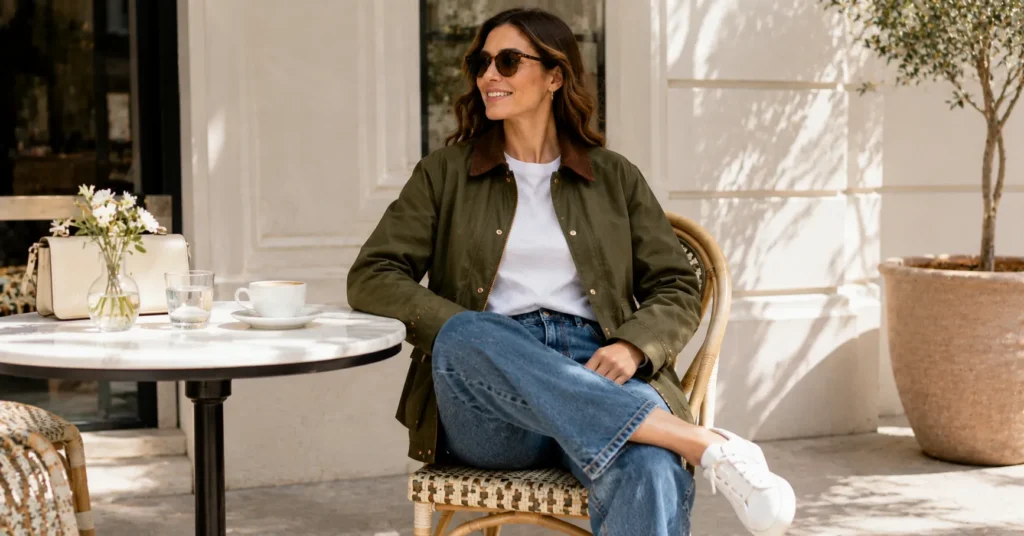 Barn Jacket: Timeless Style, History & Modern Outfit Inspiration 9 Everyday Barn Jacket outfit with casual timeless styling.