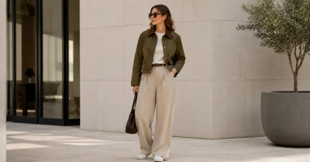 Barn Jacket: Timeless Style, History & Modern Outfit Inspiration 7 Modern Barn Jacket styled as a contemporary wardrobe essential.