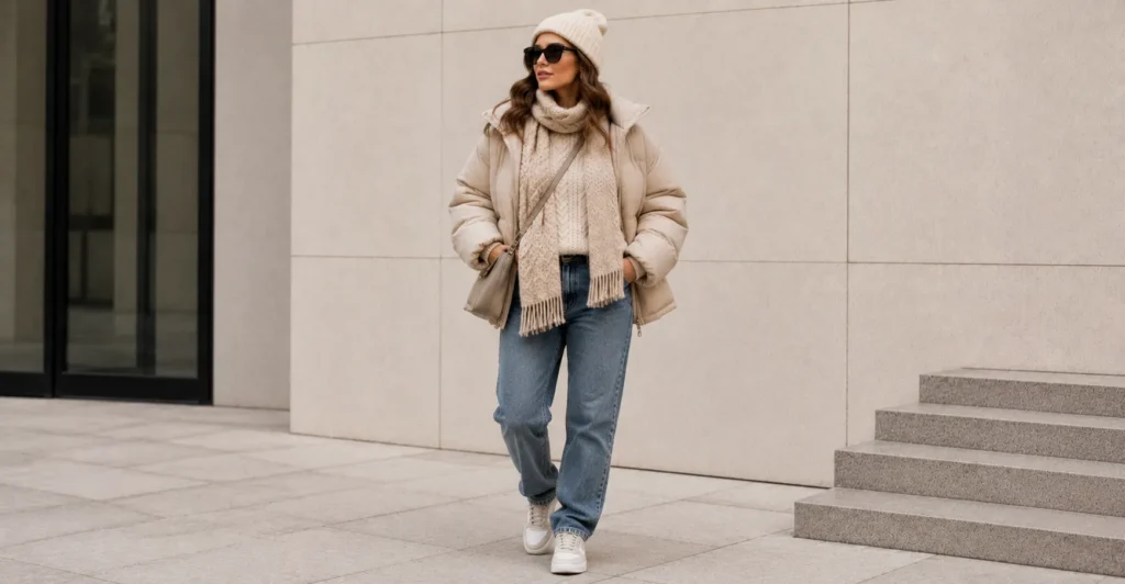 Winter Fashion 2026: Powerful Style Trends Every Woman Loves 9 Winter Fashion 2026 casual weekend winter outfit inspiration.