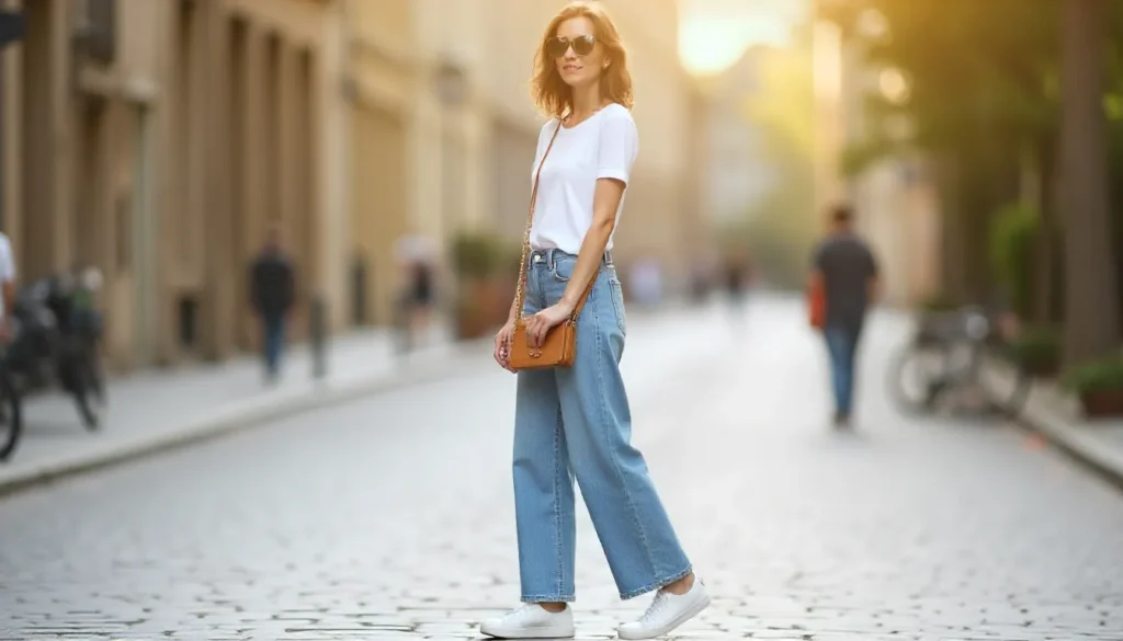 Effortless Elegance: How to Master the Art of Styling Wide Leg Jeans 3 1 1