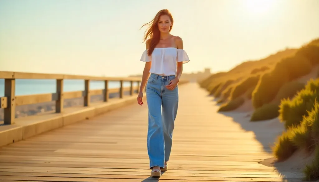 Effortless Elegance: How to Master the Art of Styling Wide Leg Jeans 6 4 1
