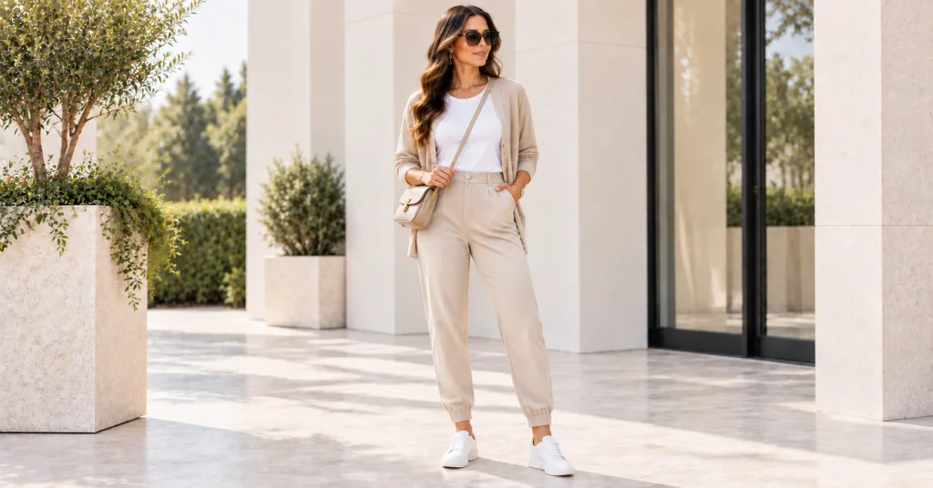 15 Types of Pants for Women: Stylish & Ultimate Guide to Every Pant Style 14 Types of Pants stylish women's jogger pants outfit