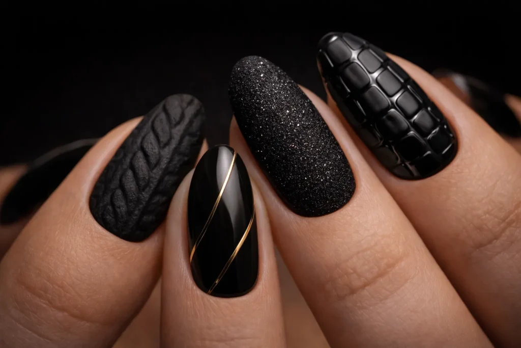 Nail Art Black Design: Your Guide to Chic & Edgy Manicures