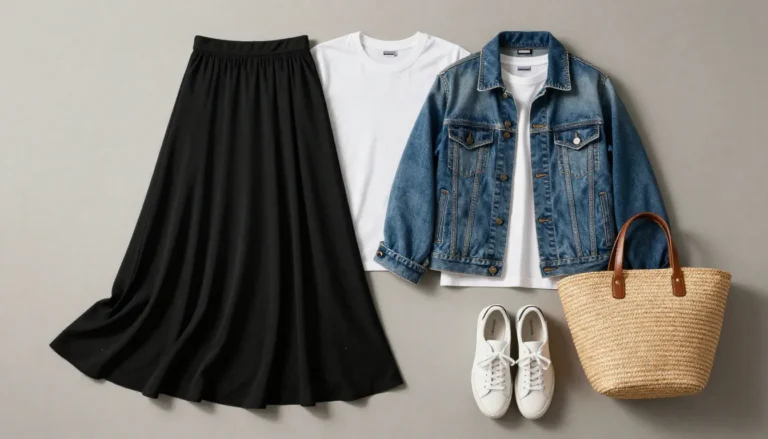 Black Maxi Skirt Outfits