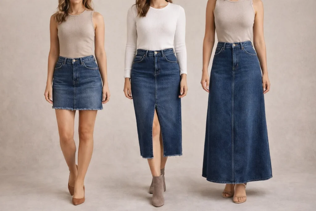 Denim Skirt Outfits: The Ultimate Style Guide for 2026 4 9 9