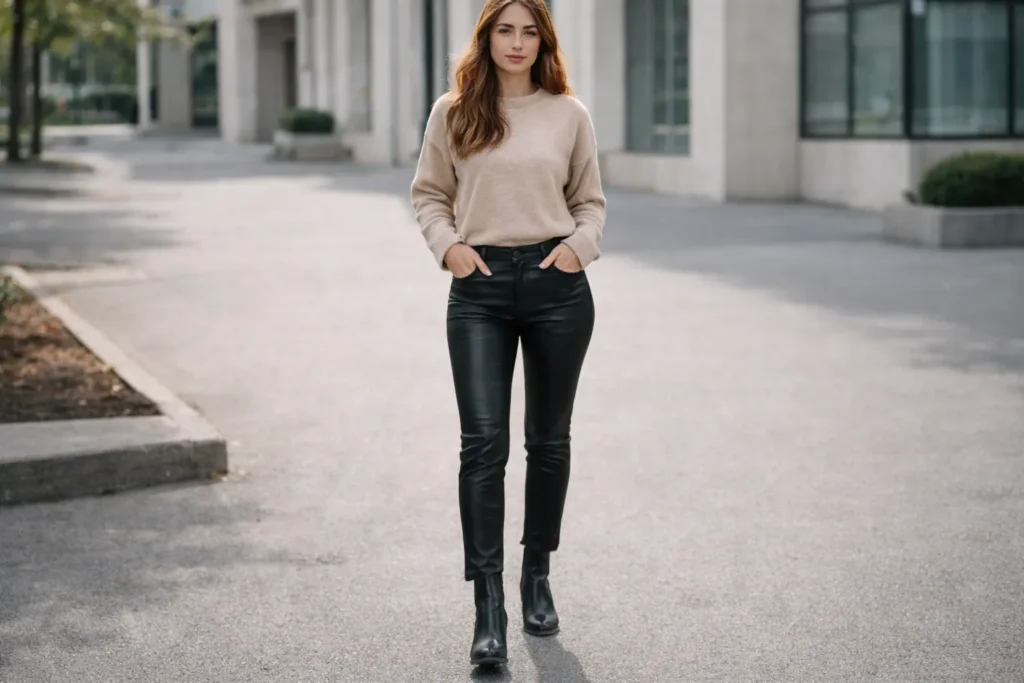 Leather Pants: How One Bold Wardrobe Piece Became Surprisingly Everyday 2 Leather Pants