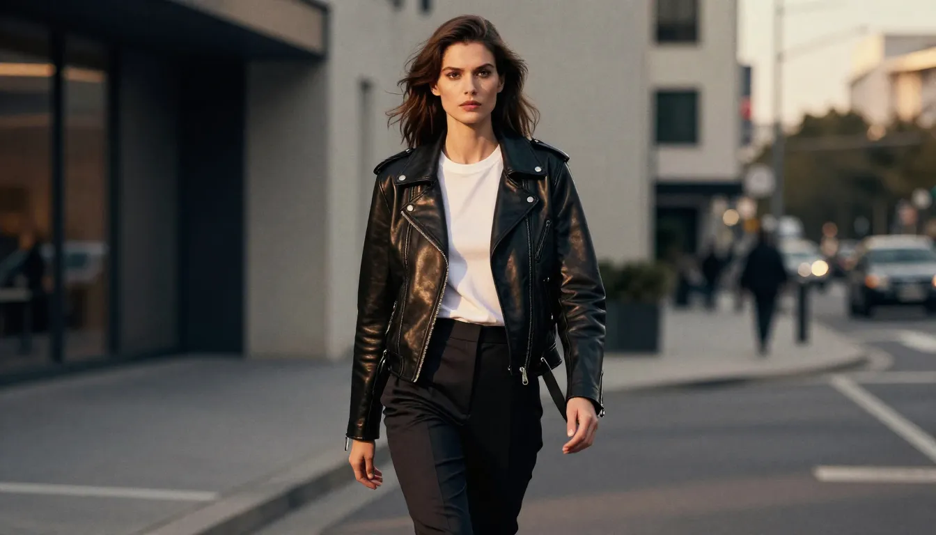 Outfits with Leather