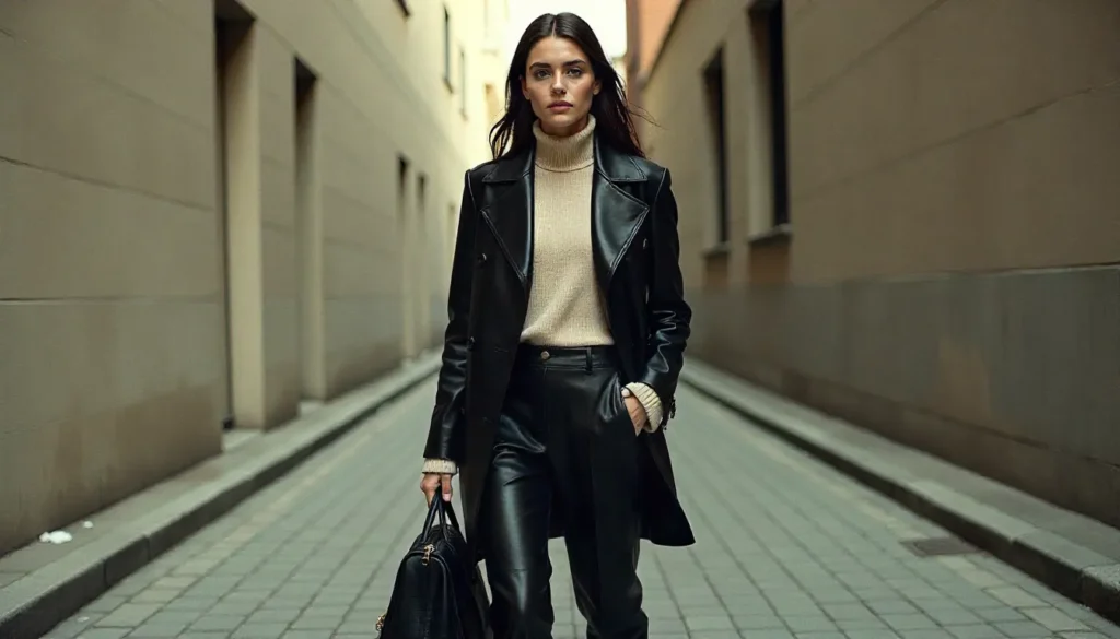 Leather Pants: How One Bold Wardrobe Piece Became Surprisingly Everyday 4 2 42