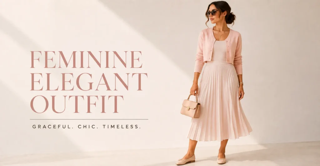 Cropped Top Outfit Ideas: Stylish Looks for Every Occasion 7 Cropped Top Outfit paired with a pleated midi skirt for an elegant everyday look.