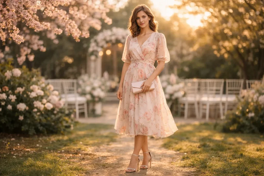 April Wedding Guest Dress 