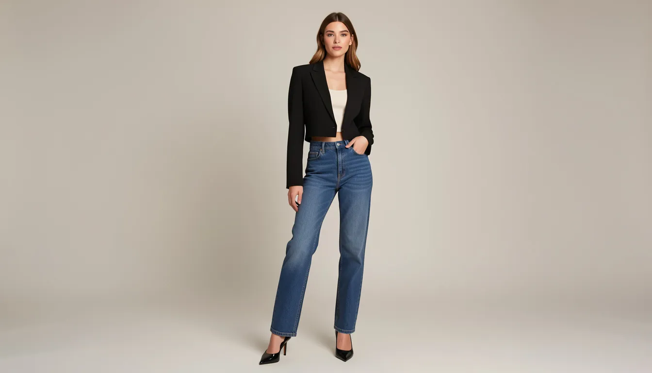 Blazer and Jeans for Female