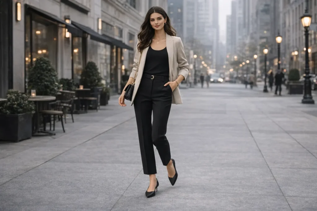 Why Black Tailored Trousers Are Your Wardrobe's Secret Weapon 9 6 57