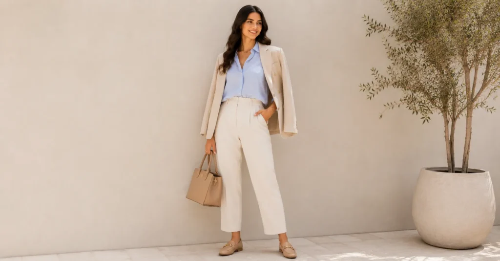 Perfect Summer Outfit for Women for a stylish office look.