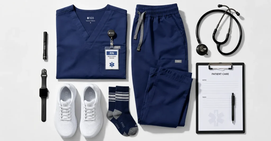 Essential accessories for a complete Nurse Outfit and professional workwear.