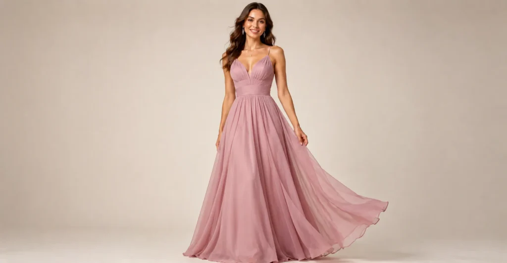 Prom Dresses Guide: Best Styles, Colors & Trends for 2026 10 Classic A-line prom dress with elegant flowing silhouette.