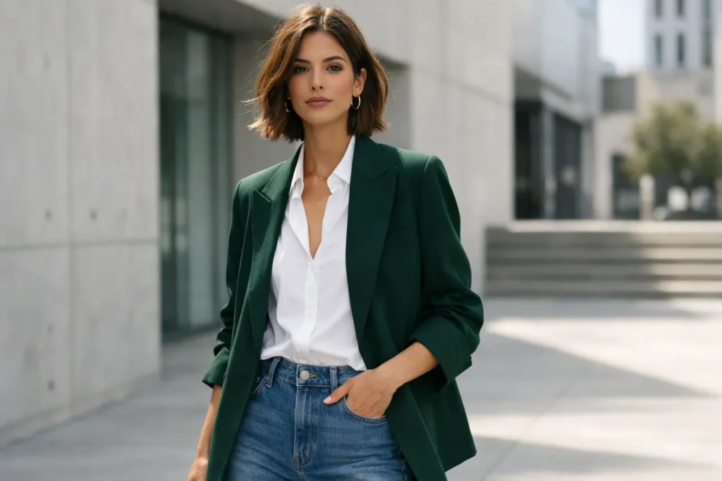 perfect green jacket styling guide