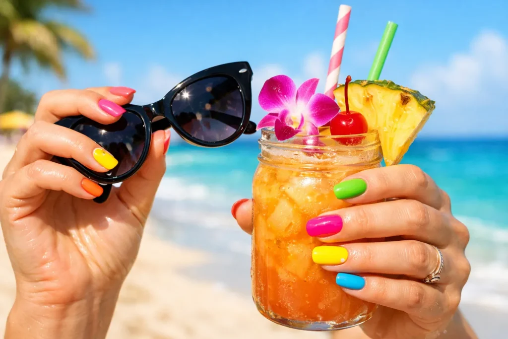 The Guide to Summer Nails: Top Trends, Colors, and Care Tips 2 Summer Nails