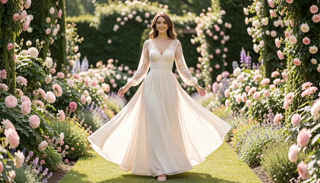 Elegant Long Sleeve Wedding Guest Dresses for Every Season 11 10 10