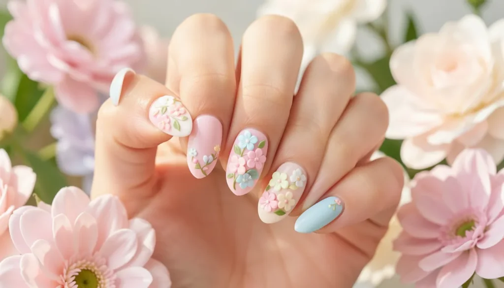 3D Flower Nails: Your Guide to the Floral Manicure 5 10 6