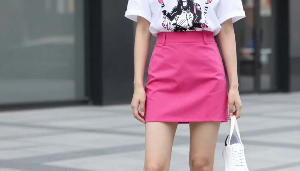 How to Perfectly Style a Pink Mini Skirt for Any Occasion 3 2 8