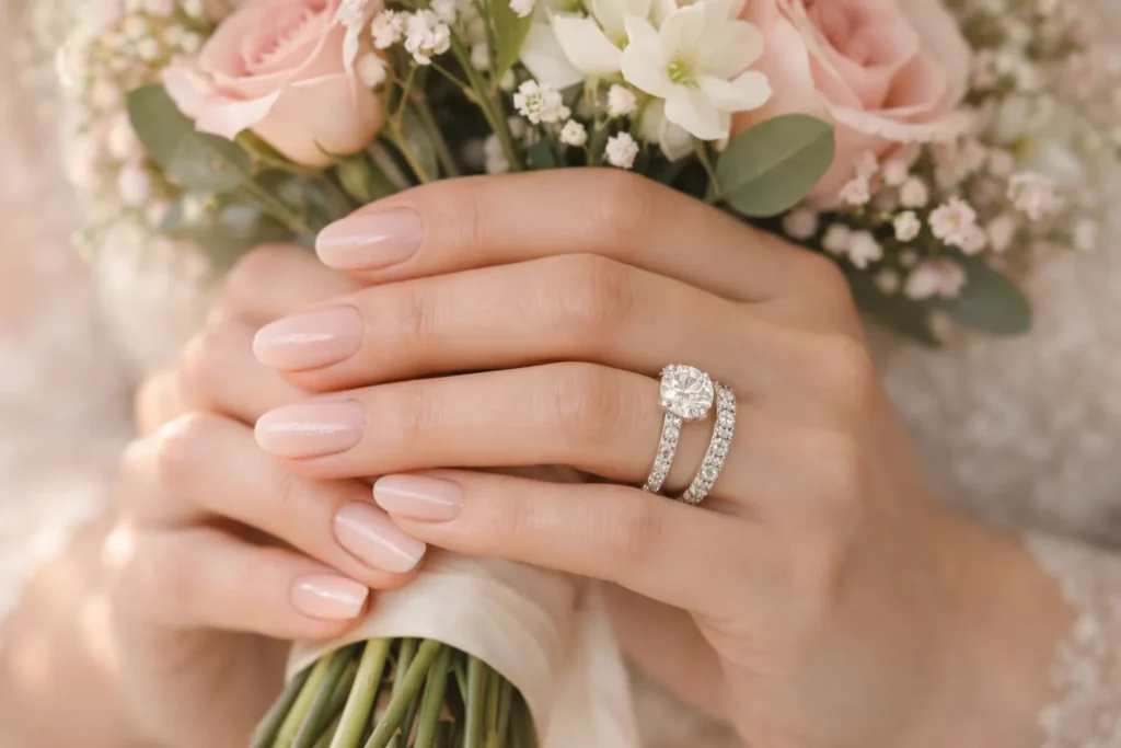 The Perfect Wedding Nails: Trends, Shapes, and Bridal Manicure Tips 3 2 91