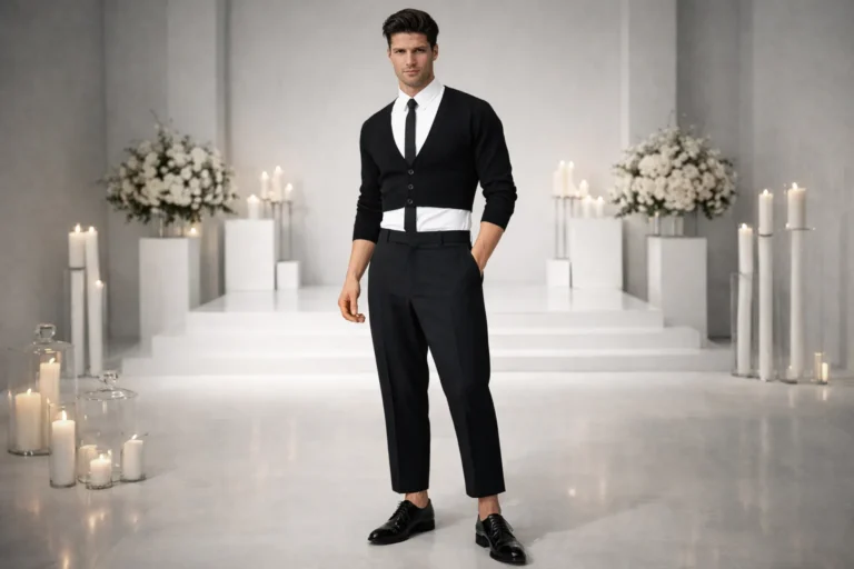David Rose Wedding Outfit