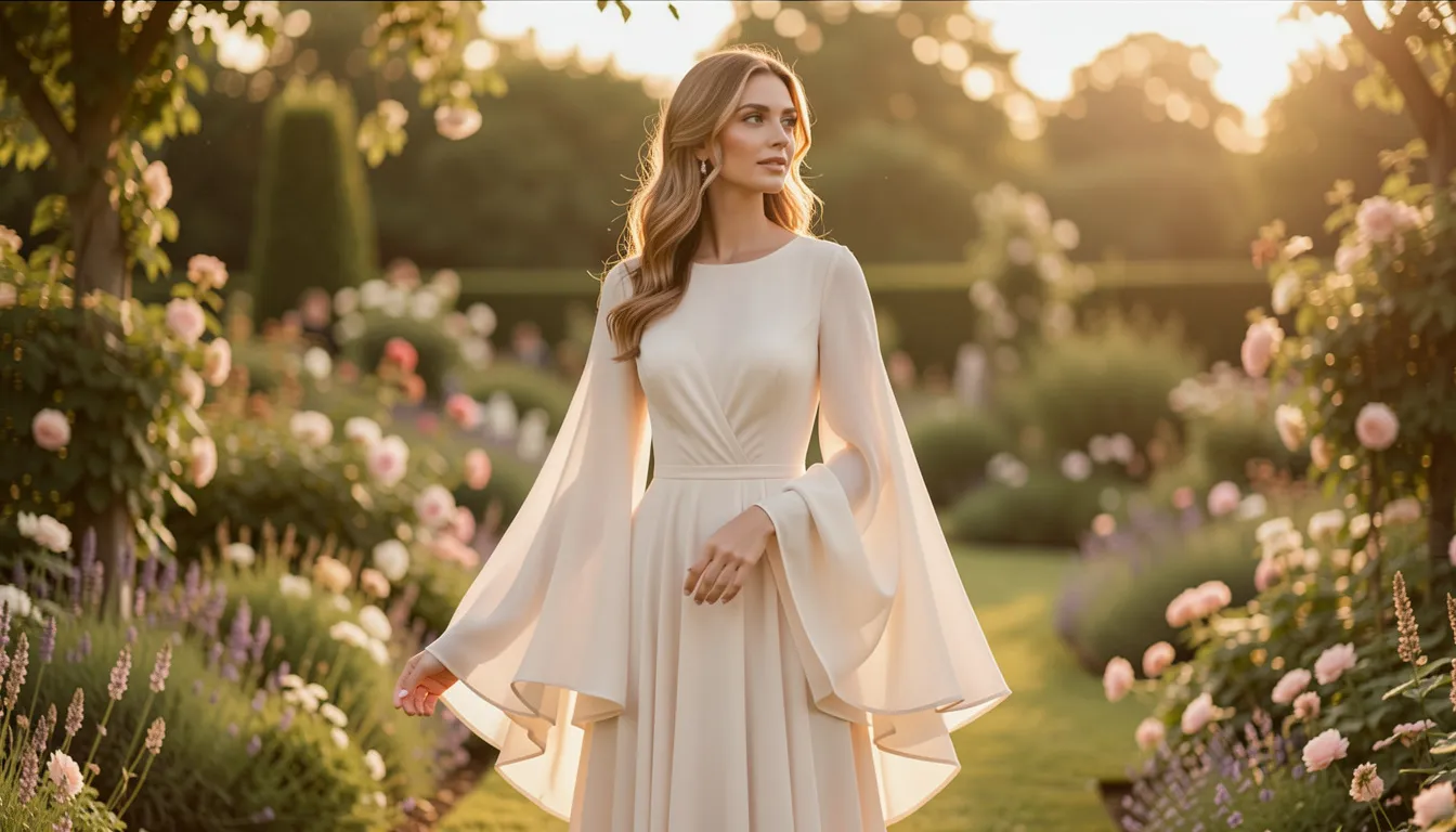 Long Sleeve Wedding Guest Dresses