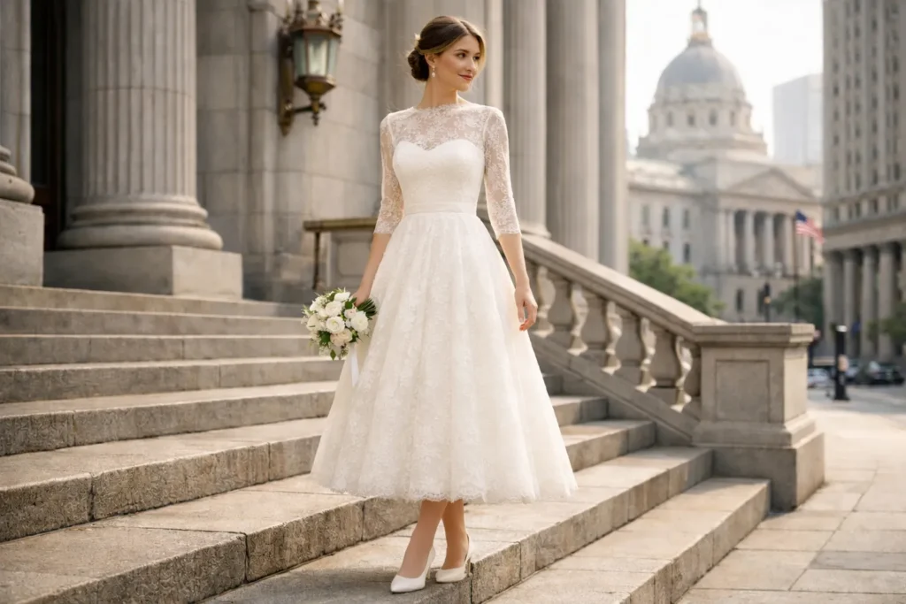 The Guide to Finding Your Perfect Courthouse Wedding Dress 6 6 10