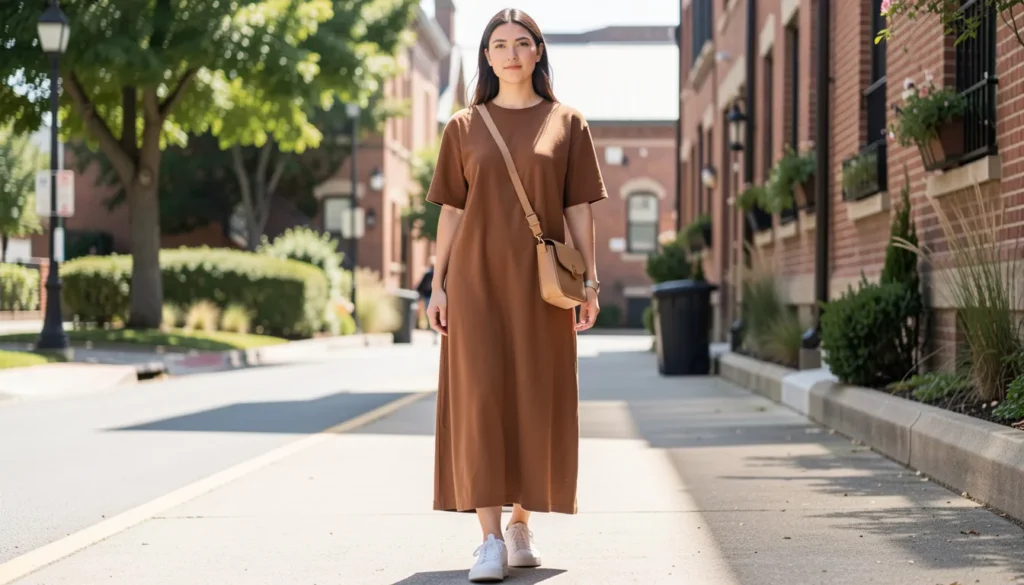 How to Style a Brown Maxi Dress for Any Occasion 9 7 13