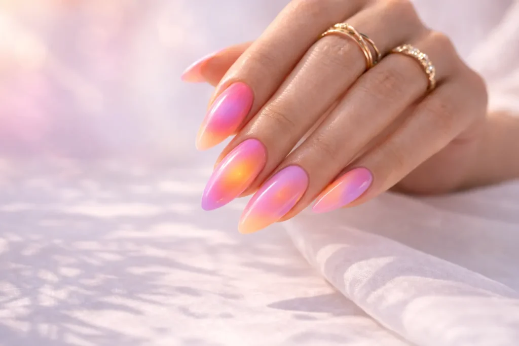 50+ Stunning Summer Almond Nails to Try This Year 8 7 5