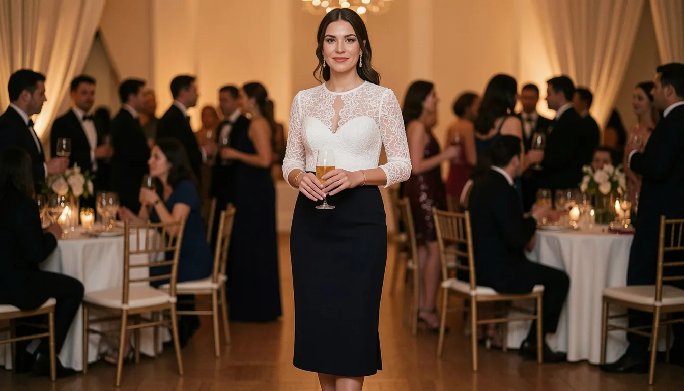 Wedding Guest Skirt Outfit