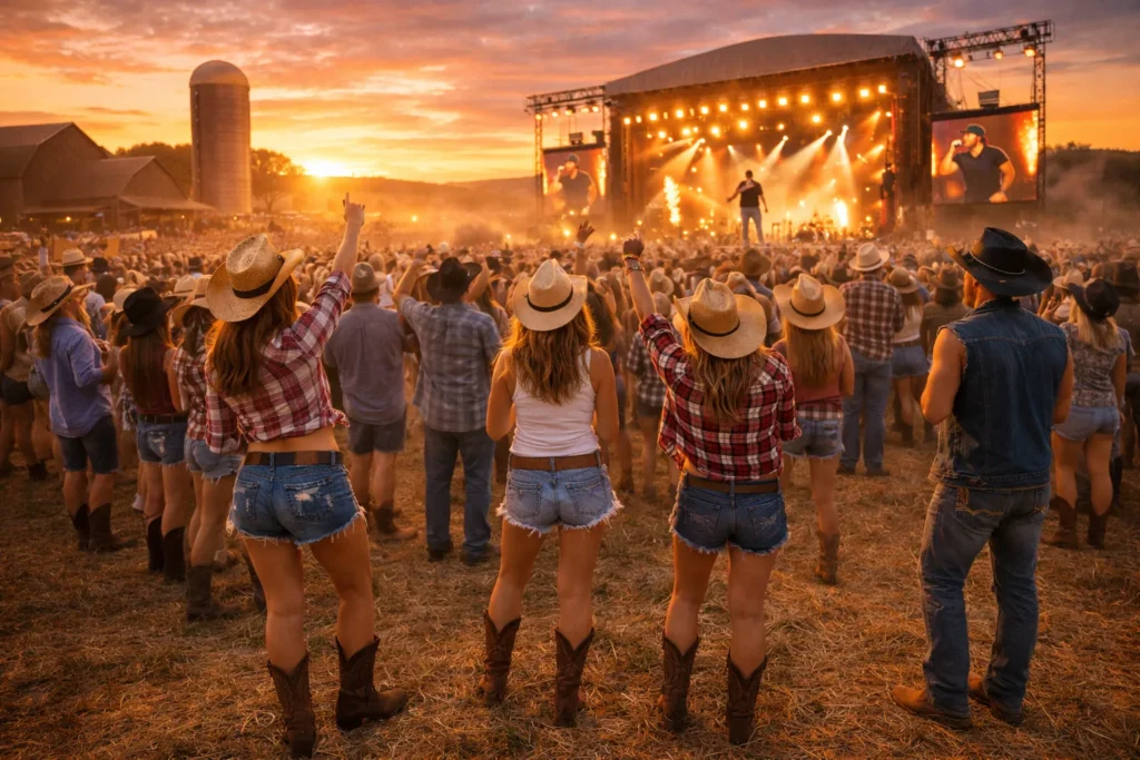 Luke Bryan Concert Outfit Ideas: Boots, Denim & Country Style 10 9 49