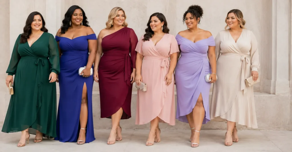 Plus Size Birthday Outfit Ideas: Stunning Looks You'll Absolutely Love 15 Color inspiration for Plus Size Birthday Outfit Ideas using flattering birthday wardrobe shades.