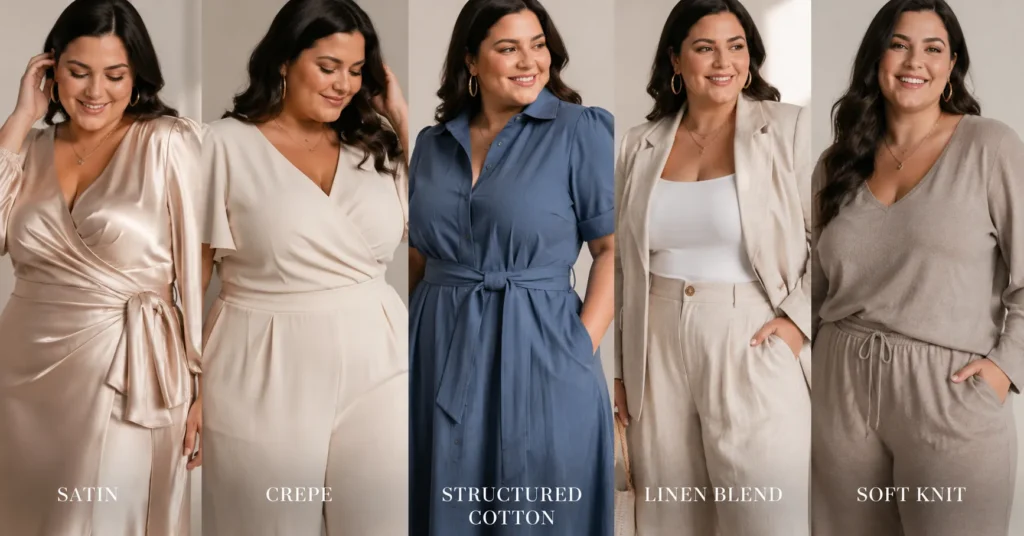 Plus Size Birthday Outfit Ideas: Stunning Looks You'll Absolutely Love 4 High-quality fabric inspiration for Plus Size Birthday Outfit Ideas.