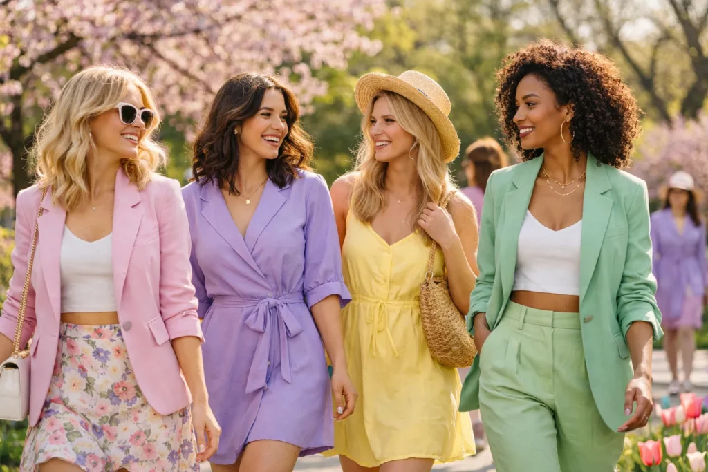 Colorful Spring Outfits