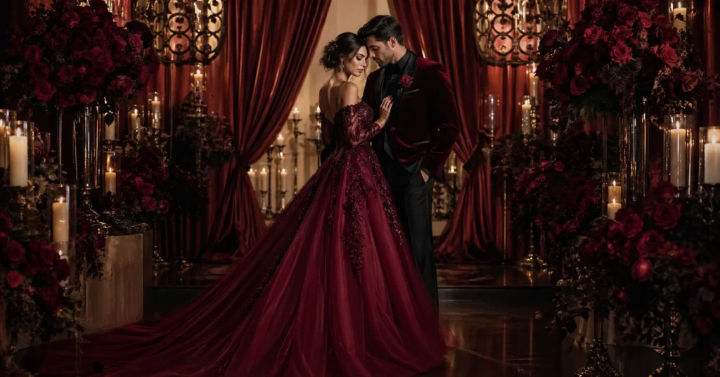 Garnet Wedding Outfit 