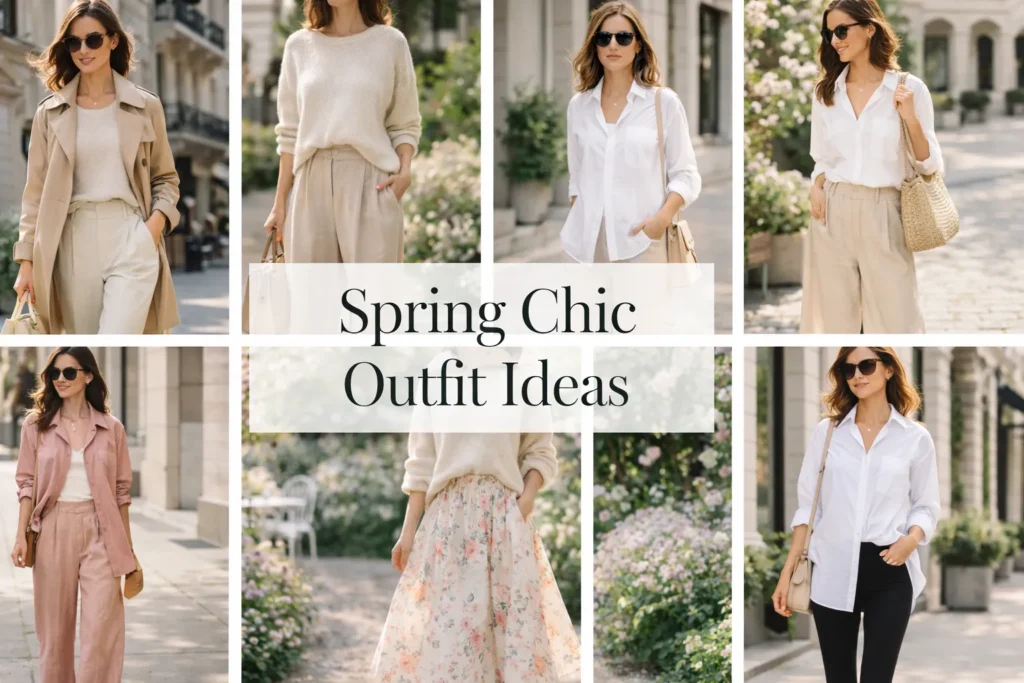 The Guide to Building Effortless Spring Chic Outfits 1 Spring Chic Outfits