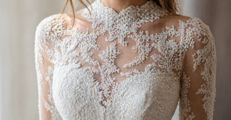 Lily Collins Wedding Dress