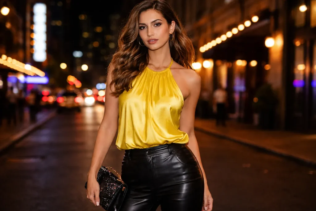 How to Style a Yellow Halter Top Outfit for Any Occasion 7 6 15