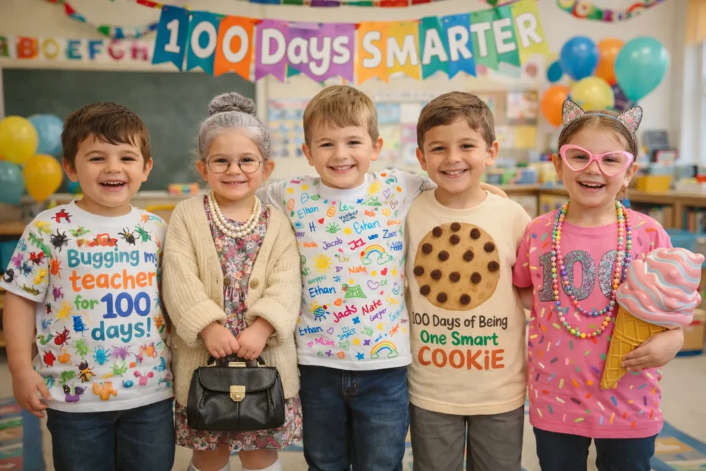 Creative and Easy 100 Days of School Outfit Ideas 7 8 32
