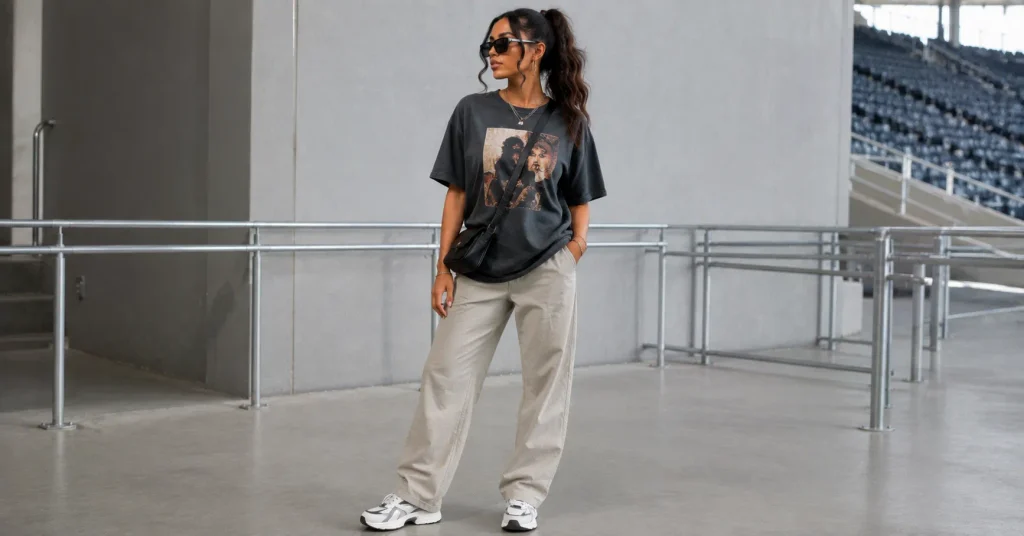 Rap Concert Outfit Ideas: Stylish Looks for Every Venue 10 Rap Concert Outfit Ideas for indoor arena shows with a lightweight streetwear outfit