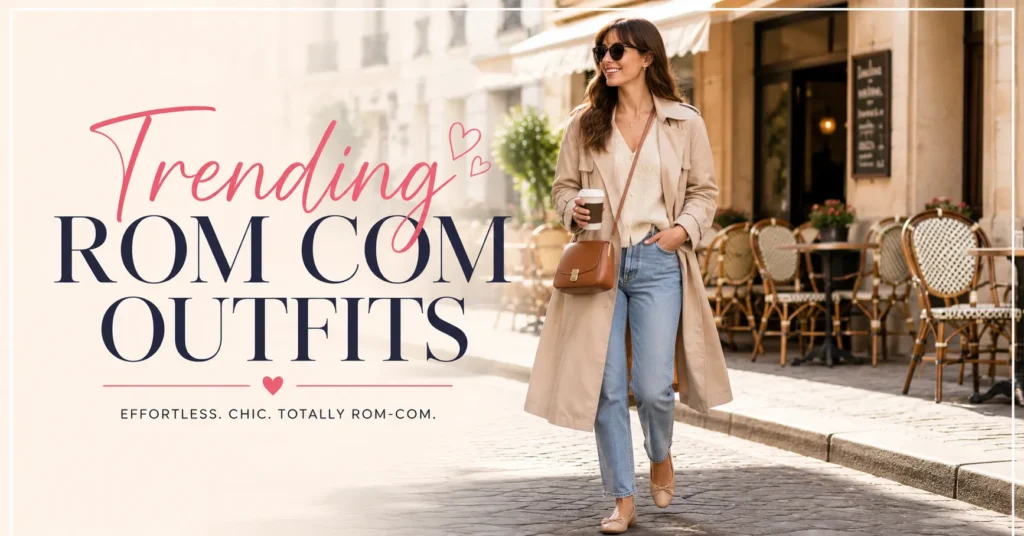 Trending Rom Com Outfits: The Complete Guide to Timeless Romantic Style 5 Trending Rom Com Outfits featuring a timeless romantic comedy inspired fashion look