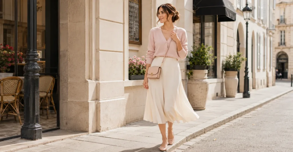 Trending Rom Com Outfits: The Complete Guide to Timeless Romantic Style 13 Trending Rom Com Outfits with soft pastel colors for elegant feminine fashion