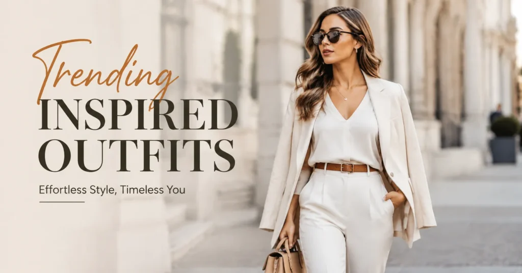 Trending Inspired Outfits: The Complete Guide to Modern Fashion Ideas 2 Trending inspired outfits featuring stylish women’s fashion ideas with modern chic looks