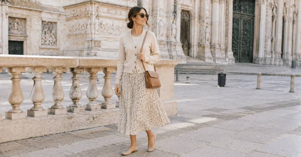Europe Vacation Outfits Women: The Ultimate Guide to Stylish Travel Looks 8 Europe vacation outfits women for touring historic sites and churches in style