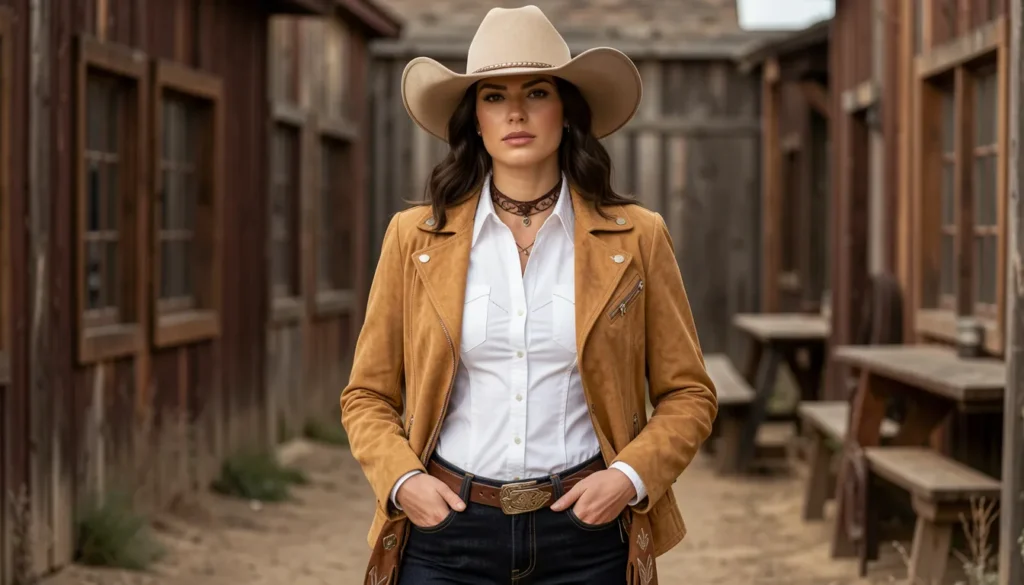 The Complete Guide to Perfecting the Outfit Vaquero Mujer 2 Outfit vaquero mujer with cowboy boots and western-inspired denim fashion