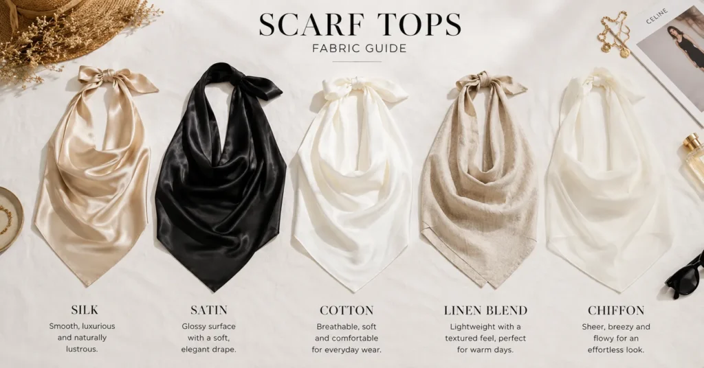 Scarf Tops Clothing: Styling, Buying, and Care Guide 5 Scarf Tops Clothing